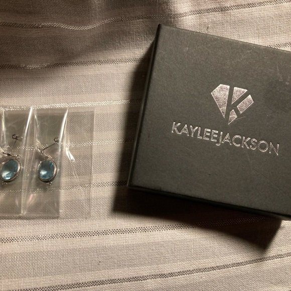 kaylee jackson Accessories - Blue Earrings